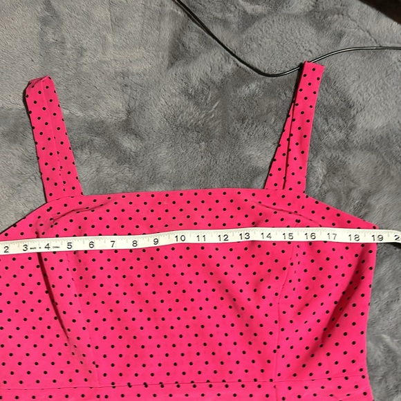 Pink Polka Dot Dress NWT - Picture 10 of 13